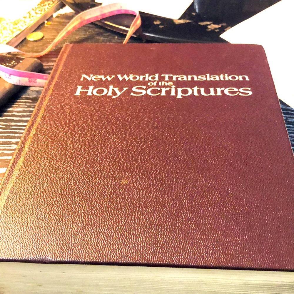 Book BIBLE New World Translation of the Holy Scriptures 1984